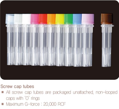 1.5ml Self Standing Screw Cap Tubes (셀프스탠딩 스크류 캡 튜브) - 고려에이스 쇼핑몰