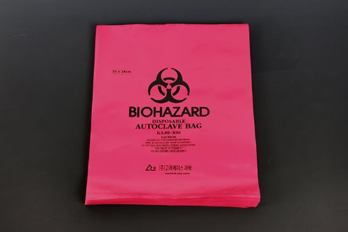 Benchtop Biohazard Bags (멸균 비닐백_탁상용) - 고려에이스 쇼핑몰