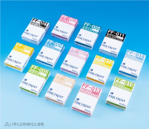 ⊙ Fine Frost® Microscope Slides(슬라이드 글라스 고급형)