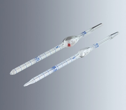 ⊙ Blood diluting pipettes acc. to Thoma (혈액 희석용 피펫)