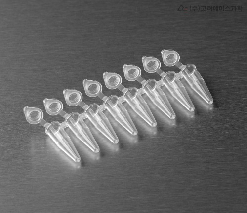 0.2ml 8-Strip and Individual PCR® Tubes (PCR 8스트립 튜브&amp;개별캡_AX.PCR-0208-AF-C, AD-C ) - 고려에이스 쇼핑몰