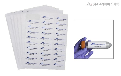 Cryogenic Storage Label Sheets (냉동 보관용 라벨)