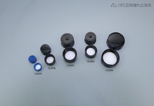 Sample Vial Cap_Closed Top_PE Septa(샘플 바이알 캡_클로즈탑_PE 셉타)