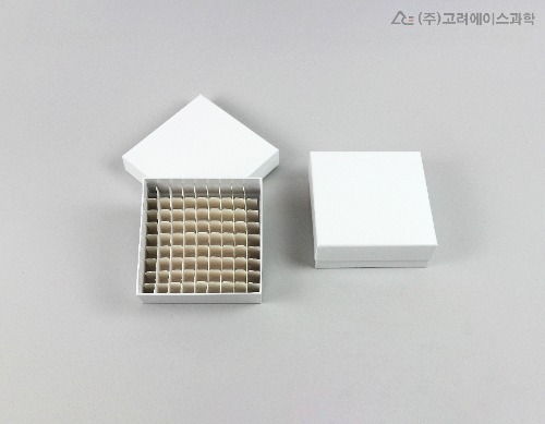 Cryo Paper Box (냉동바이알랙_종이) - 고려에이스 쇼핑몰