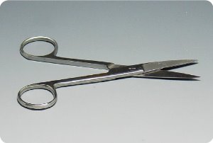 Operating Scissors (실험실용 가위_14cm) S/S - 고려에이스 쇼핑몰