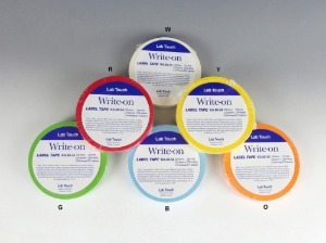 Write-on Label Tape 라벨 테이프 1/2&quot; (12.7mm) - 고려에이스 쇼핑몰