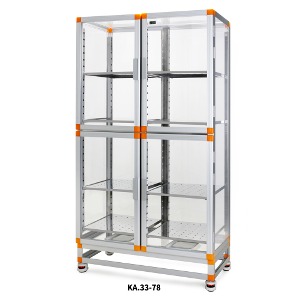 Aluminum Desiccator Cabinet_Dry Active (알류미늄 데시게이터_KA.33-78, 78A) - 고려에이스 쇼핑몰